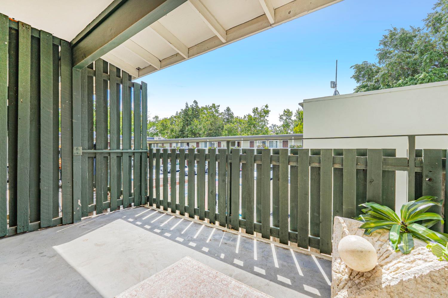 240 2nd Street Davis, CA 95616 - Photo 29 of 56 a view of a balcony with potted plants