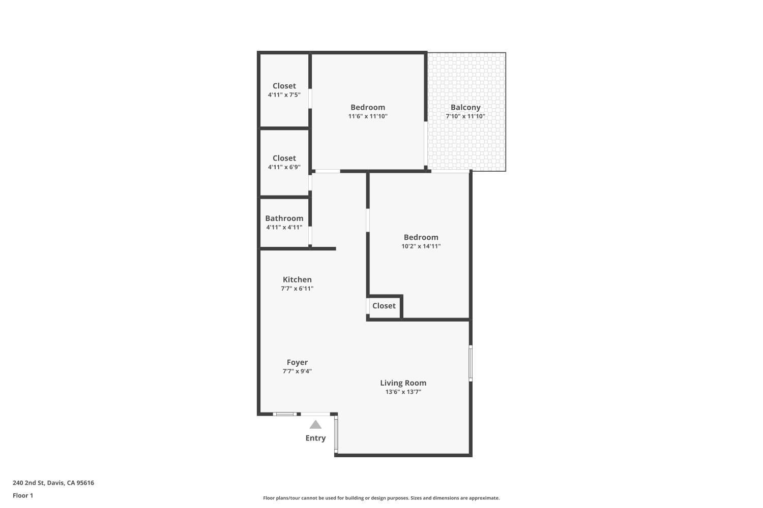 240 2nd Street Davis, CA 95616 - Photo 56 of 56 a picture of a floor plan