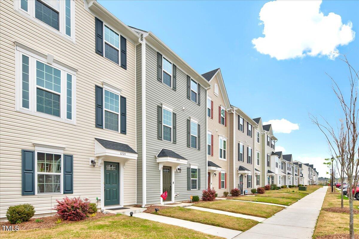 8722 Red Canyon Way Raleigh, NC 27616 - Photo 3 of 33 a view of a building with a street