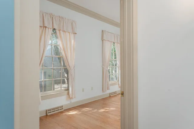 a view of front door