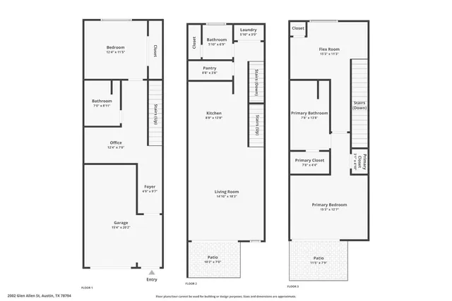 $649,900 | 2002 Glen Allen Street, Unit 104, Austin, TX 78704