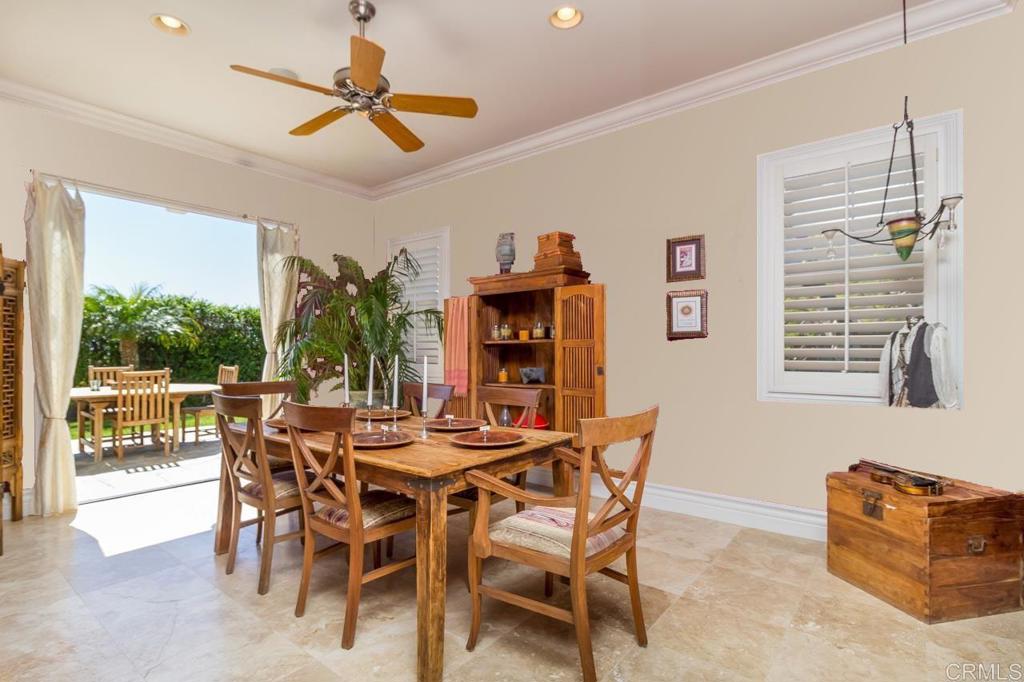 1499 Paseo De Las Flores Encinitas, CA 92024 - Photo 10 of 30 a dining room with furniture window and outside view