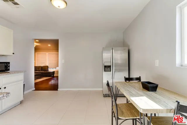 a workspace with furniture and window