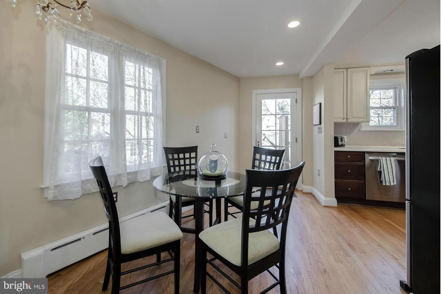 5353 Reno Road Northwest Washington, DC 20015 - Photo 7 of 21 Breakfast Room off Kitchen