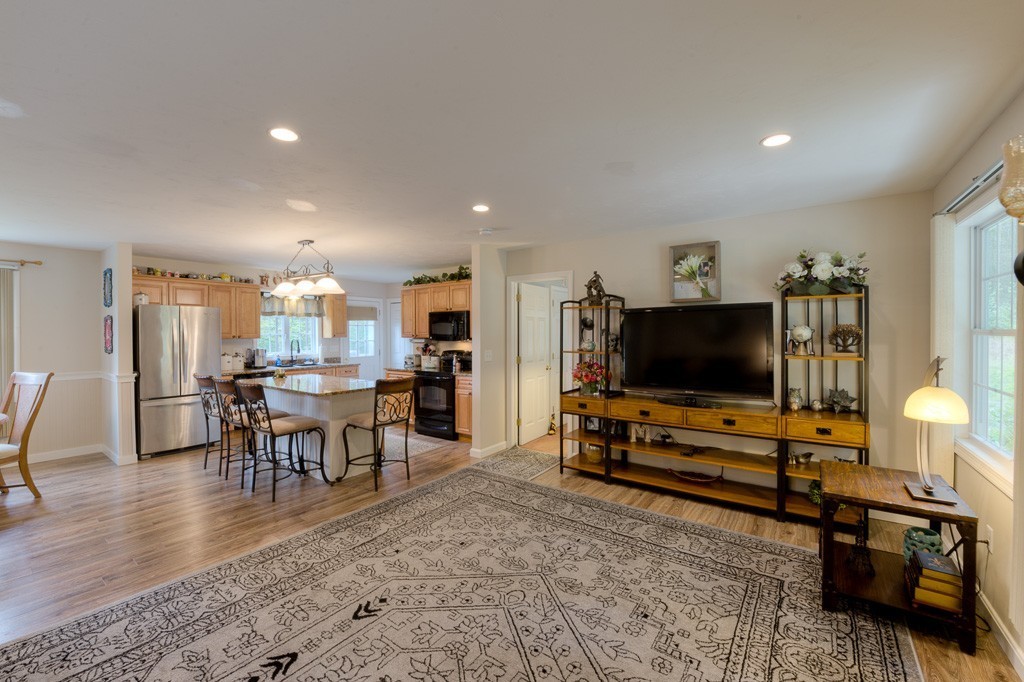 85 Old Reed Road Monson, MA 01057 - Photo 6 of 30 a living room with furniture and a flat screen tv