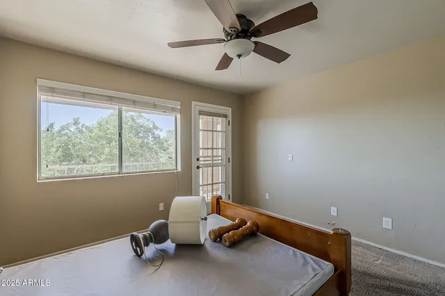 a room with a window