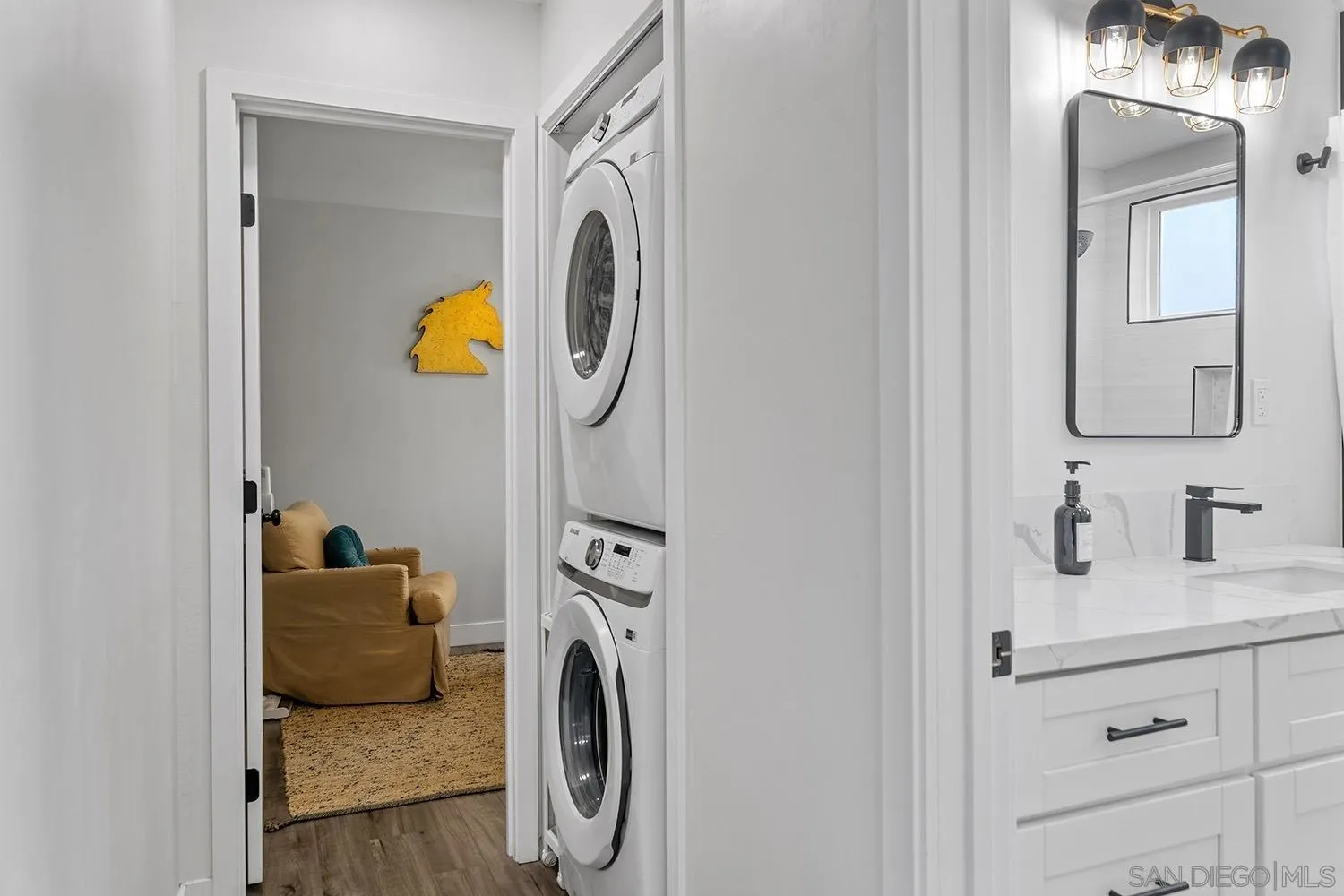 3109 Hawk Street San Diego, CA 92103 - Photo 36 of 75 a utility room with dryer and washer