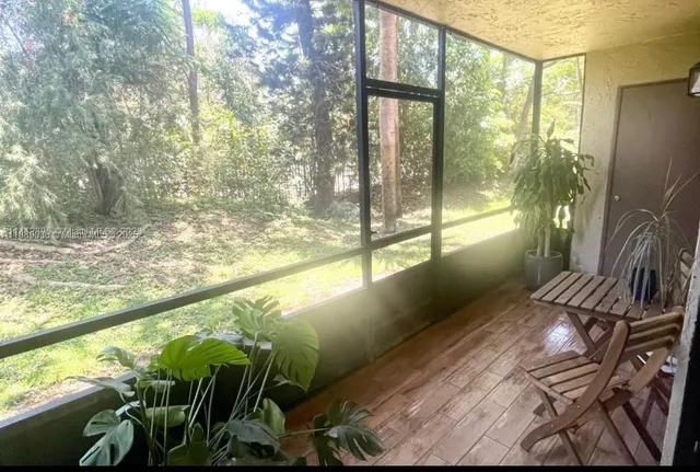 a view of a house with entertaining space