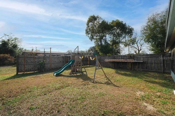 a view of a slide with a slide