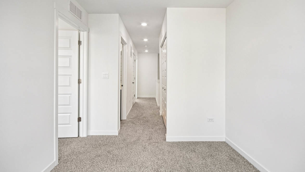 392 Summit Circle Lombard, IL 60148 - Photo 50 of 61 a view of a hallway with wooden floor