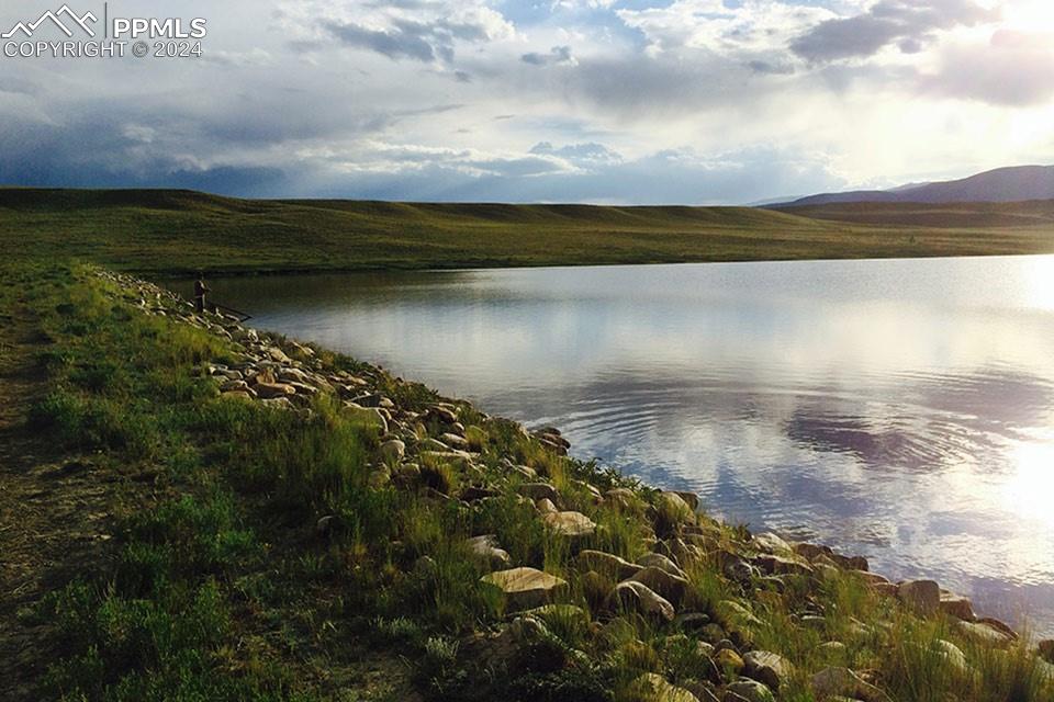 21103 Elkhorn Road Como, CO 80432 - Photo 5 of 11 a view of lake from top of house