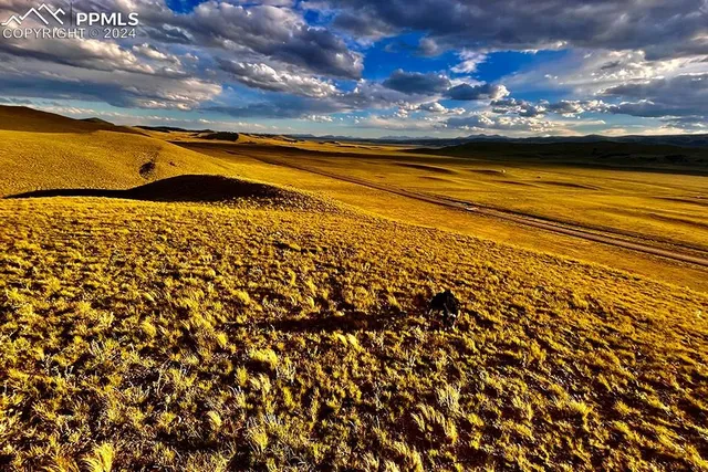 a view of an ocean with a fireplace