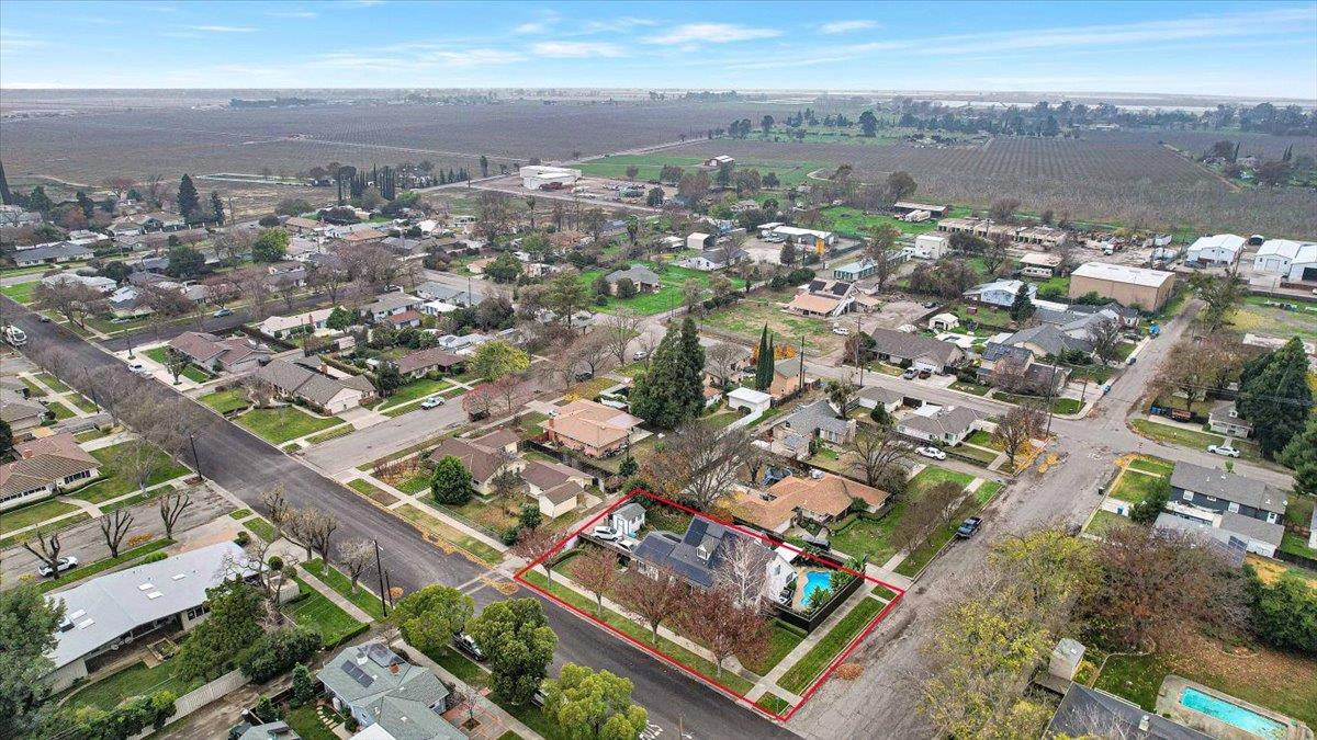 616 12th Street Colusa, CA 95932 - Photo 54 of 64 an aerial view of residential building with parking space