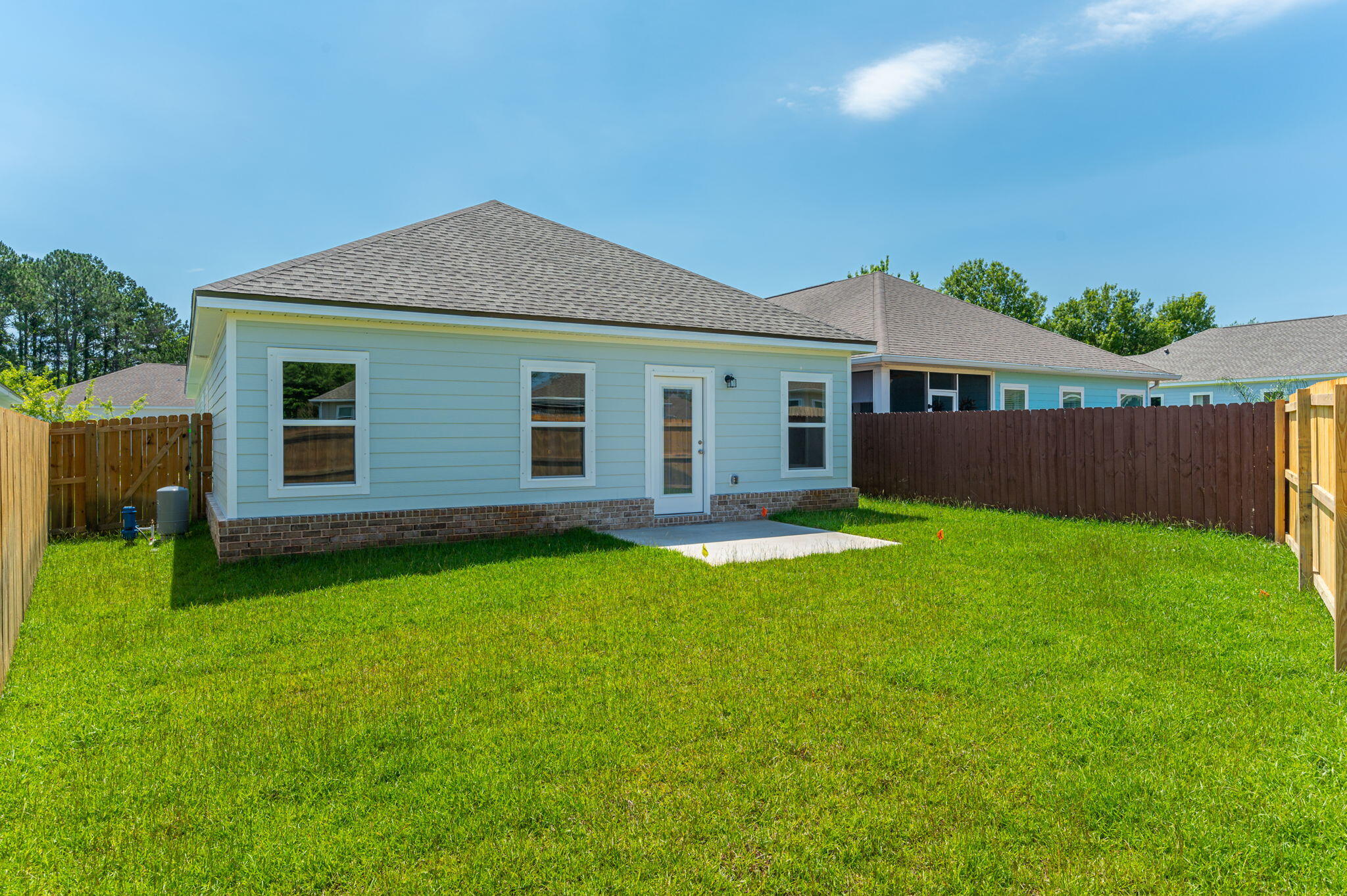73 Lafayette Creek Freeport, FL 32439 - Photo 32 of 38 a view of a house with a yard