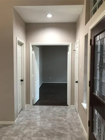 a view of an entryway