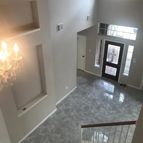 a view of an entryway