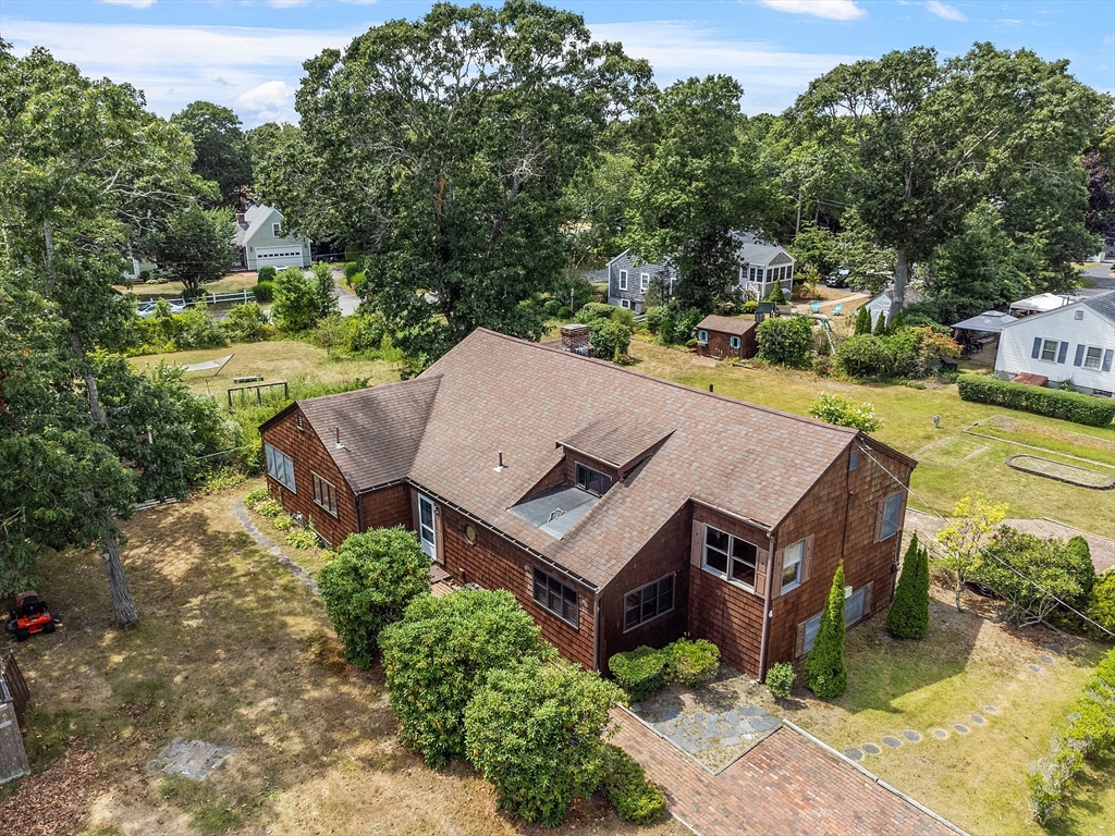 4 22nd Street Wareham, MA 02558 - Photo 22 of 22 an aerial view of a house with garden space and street view
