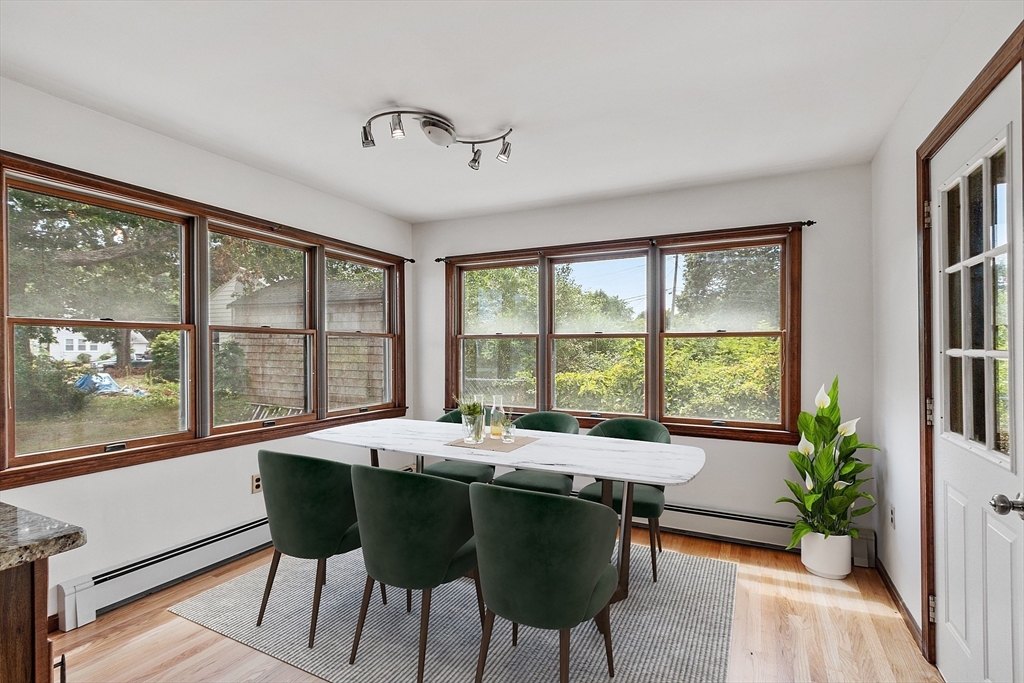 4 22nd Street Wareham, MA 02558 - Photo 4 of 22 a view of a dining room with furniture window and outside view