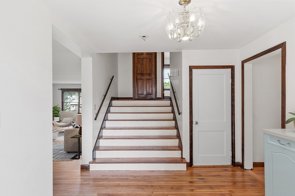 4 22nd Street Wareham, MA 02558 - Photo 7 of 22 a view of entryway and hall with wooden floor