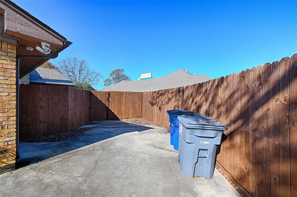 15632 Moondust Drive Dallas, TX 75248 - Photo 36 of 36 a view of a backyard