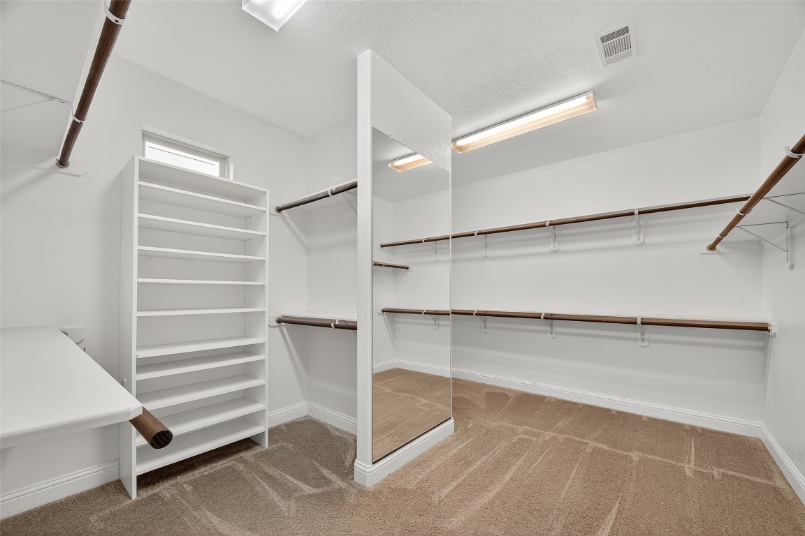 21331 Winding Path Way Richmond, TX 77406 - Photo 23 of 42 a view of walk in closet with empty racks