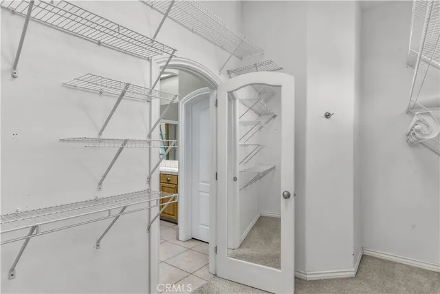 a view of a small space