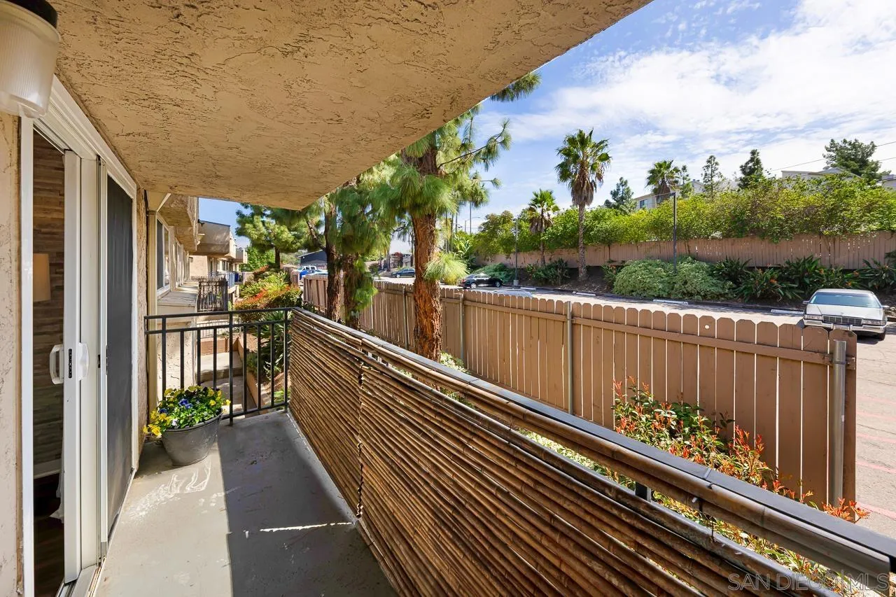 9860 Dale Avenue, Unit C3 Spring Valley, CA 91977 - Photo 16 of 26 a view of a balcony with wooden floor