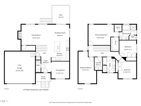 a front view of a house with a yard covered with snow and trees