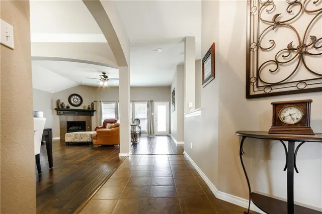 a view of a entryway door of the house