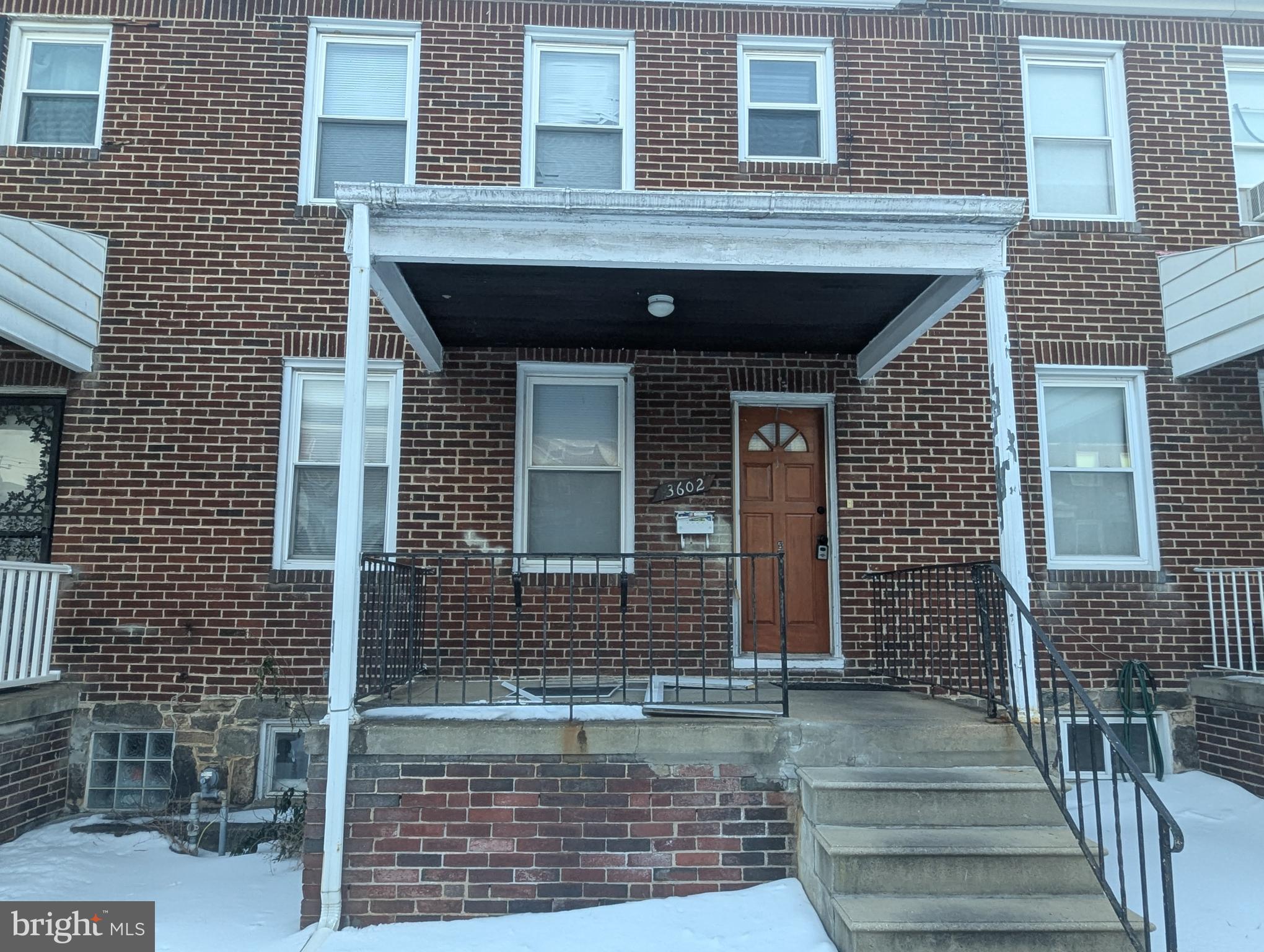 3602 Chesterfield Avenue Baltimore, MD 21213 - Photo 2 of 37 Charming brick facade with inviting entrance.