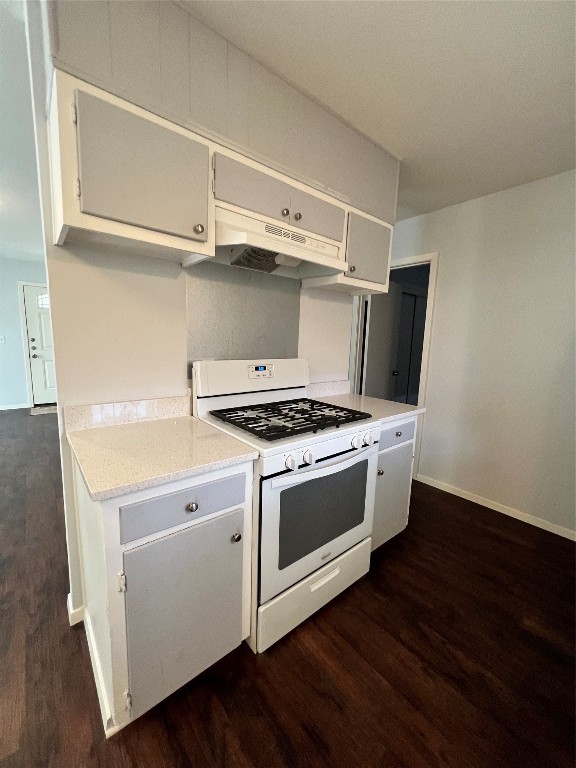 6003 Cameron Road, Unit A Austin, TX 78723 - Photo 5 of 25 a view of storage and utility room with wooden floor