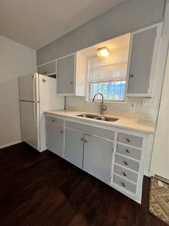 6003 Cameron Road, Unit A Austin, TX 78723 - Photo 6 of 25 a kitchen with a sink window and cabinets