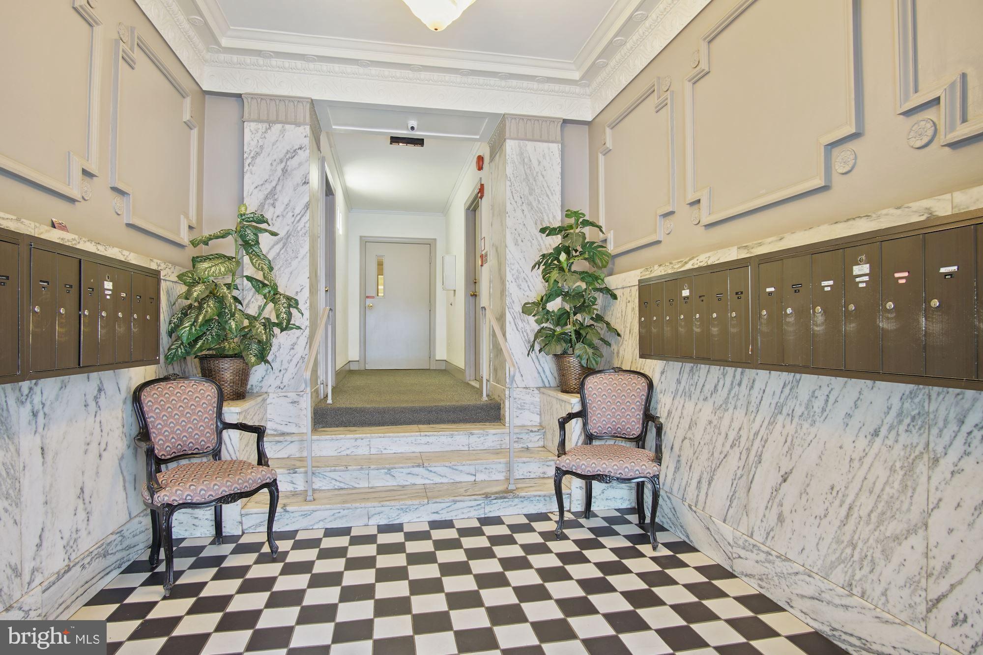 2145 California Street Northwest, Unit 201 Washington, DC 20008 - Photo 5 of 30 Elegant lobby