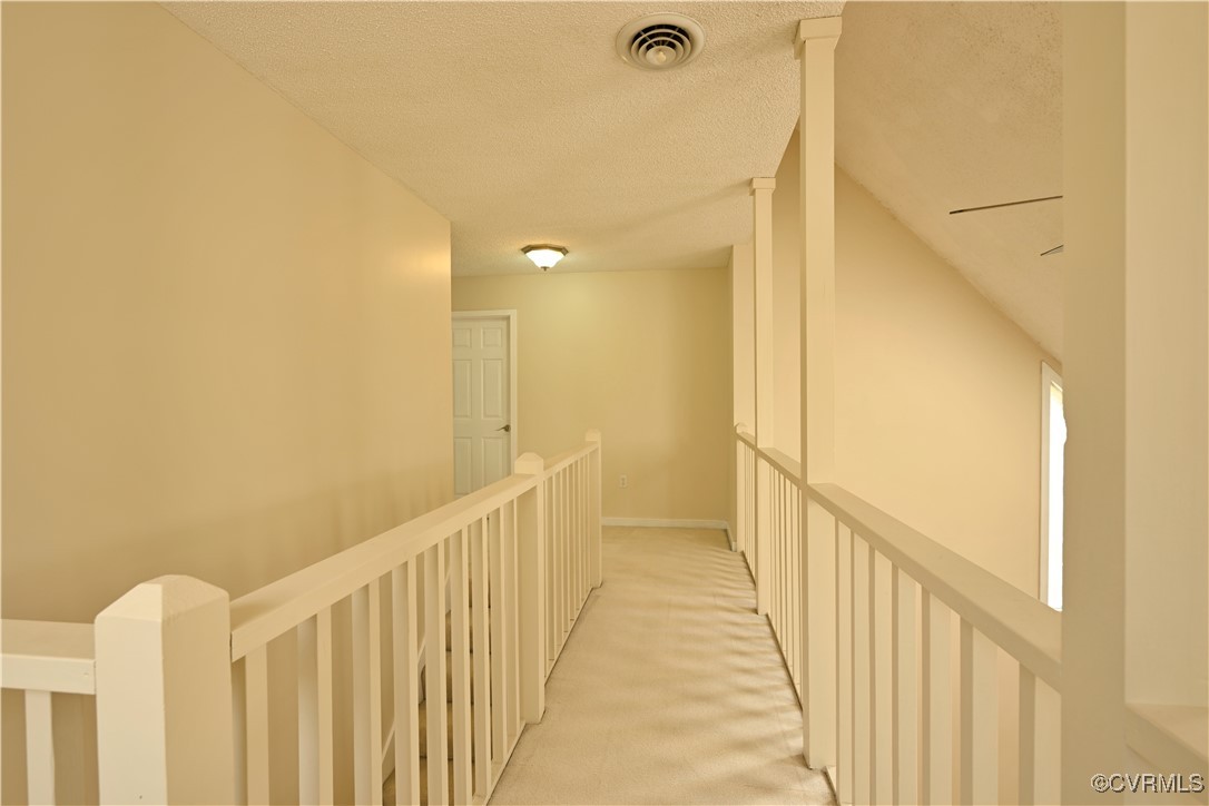 6610 Glebe Point Road Chesterfield, VA 23838 - Photo 24 of 36 Hall featuring light colored carpet and a textured