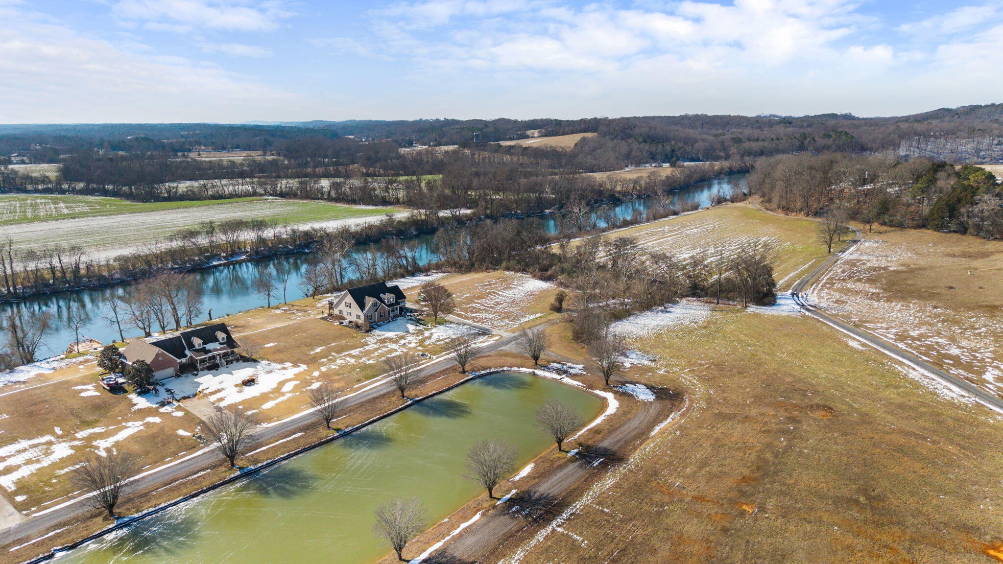 759 Pinhook Road Calhoun, TN 37309 - Photo 52 of 55 a view of a lake in middle of the town