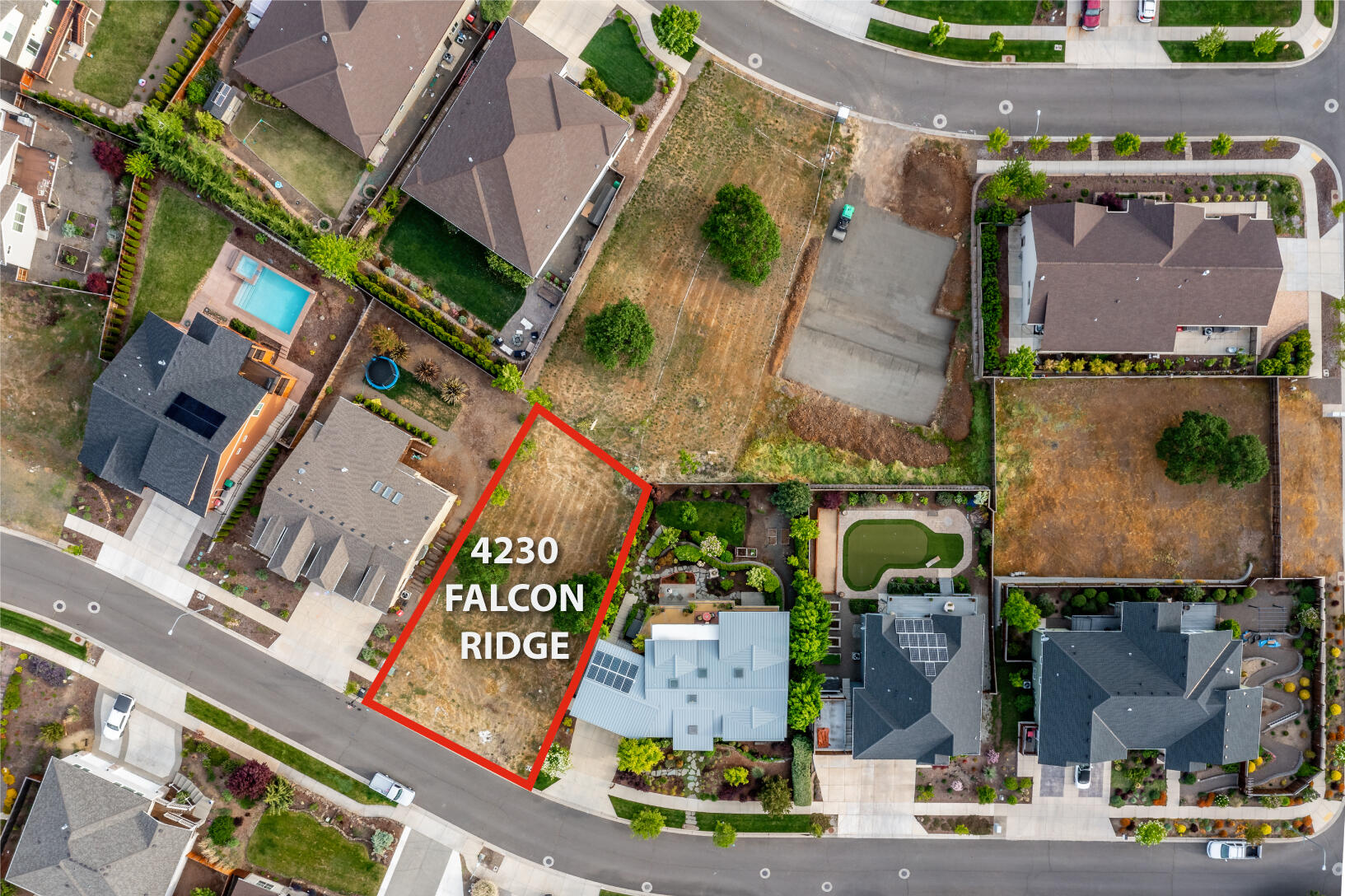 4251 Evening Ridge Terrace Medford, OR 97504 - Photo 2 of 6 4230-Falcon-Ridge---Property-Outline