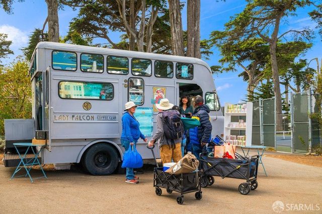 a view of outdoor area with book shop