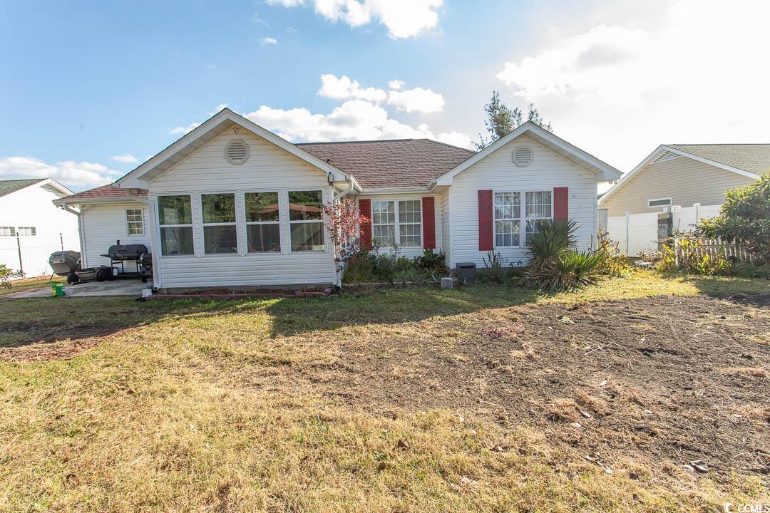 761 Drawbridge Drive Conway, SC 29526 - Photo 30 of 36 Ranch-style home featuring a patio and roof with shingles