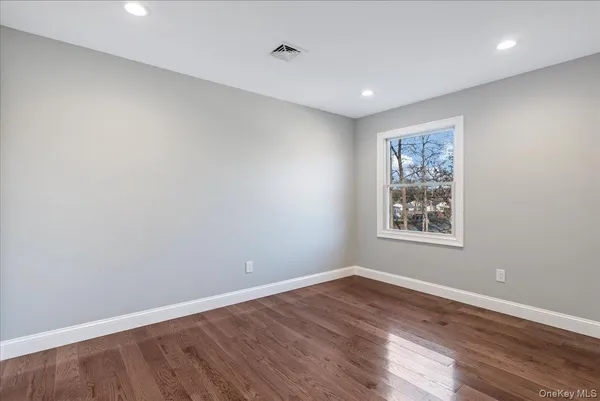 a view of empty room