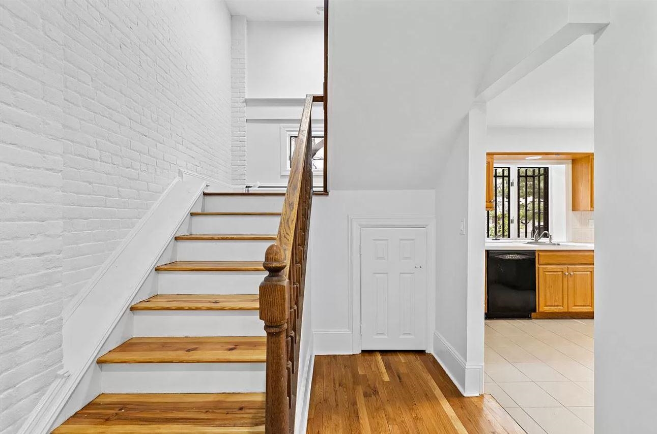 712 Hudson Street Hoboken, NJ 07030 - Photo 9 of 16 a view of entryway and hall with wooden floor