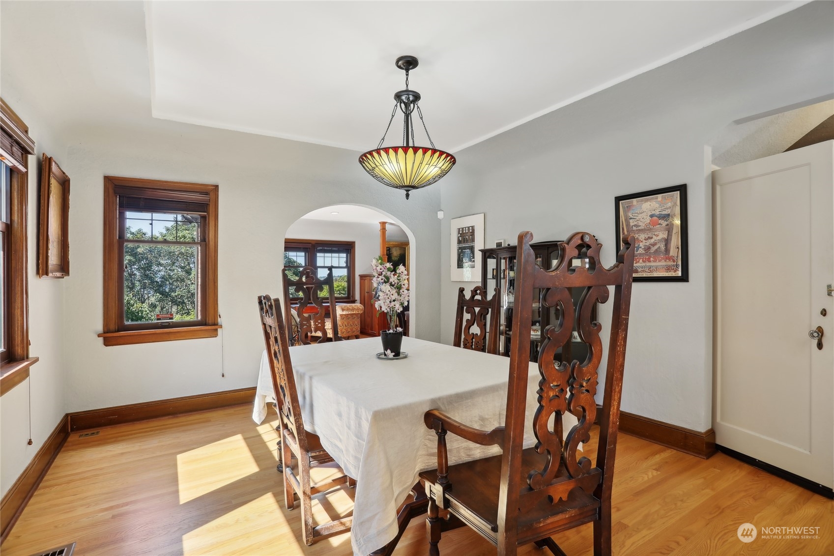 314 Halladay Street Seattle, WA 98109 - Photo 8 of 37 a view of a dining room with furniture window and wooden floor