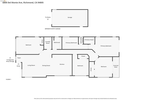 $1,049,000 | 6808 Del Monte Avenue, Richmond, CA 94805