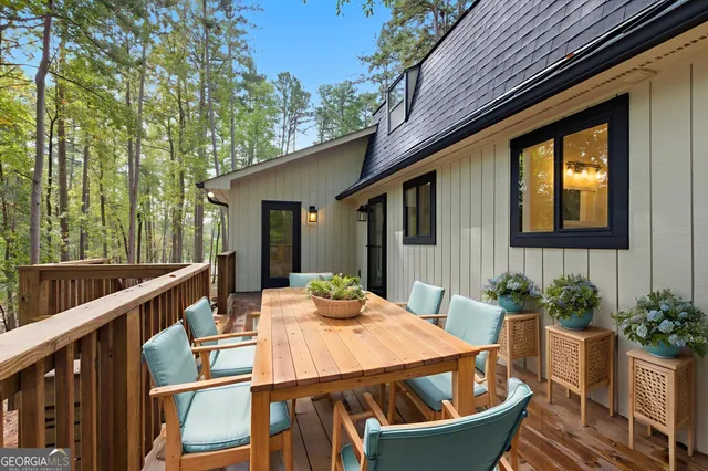 a view of a park with tree