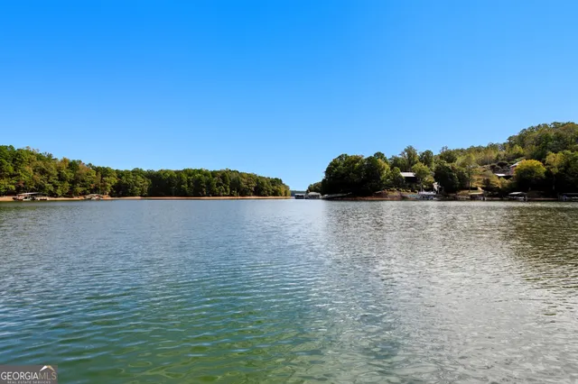 a house with trees in front of it