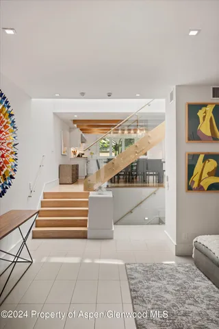 a view of entryway and hall