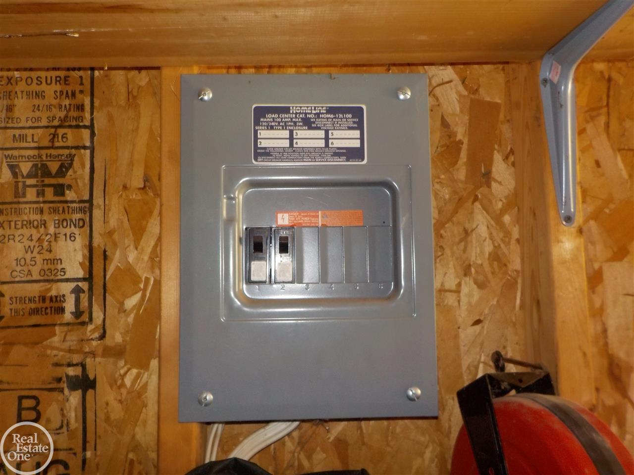 4077 Elbow Lake Road Prescott, MI 48756 - Photo 18 of 33 electrical box in garage