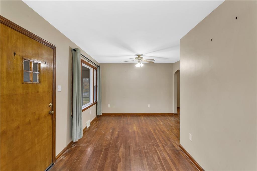 1710 Ridge Rd Extension Ambridge, PA 15003 - Photo 4 of 31 a view of empty room with wooden floor