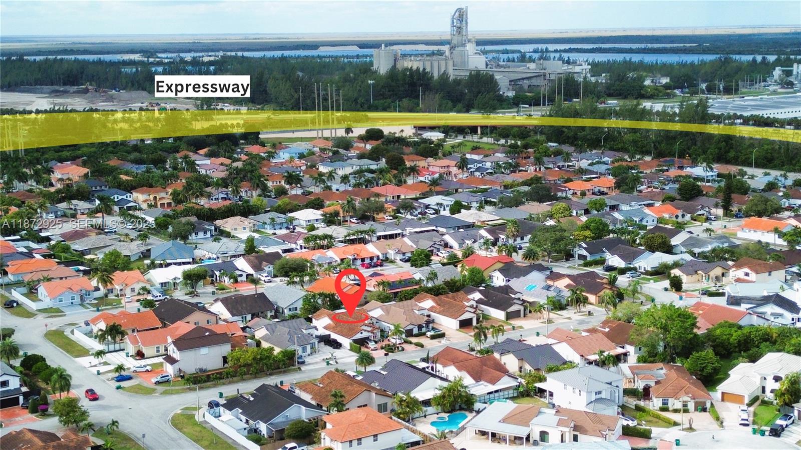 982 Northwest 133rd Court Miami, FL 33182 - Photo 3 of 22 a view of a city with an ocean and houses