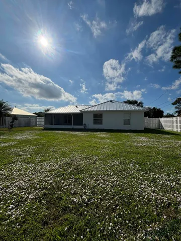 a view of a big yard