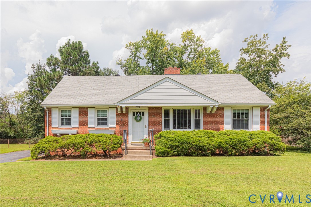 8728 Holly Hill Road Henrico, VA 23229 - Photo 1 of 36 View of front of property featuring a front yard,